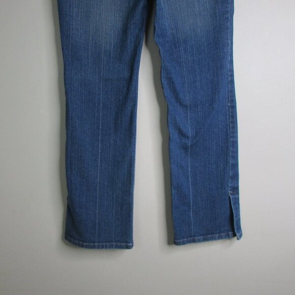 Ann Taylor Loft Jeans 2P Bootleg Embroidered - Picture 13 of 14